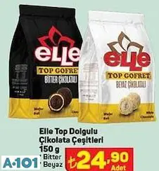 ELLE TOP DOLGULU ÇİKOLATA ÇEŞİTLERİ ELLE TOP DOLGULU ÇİKOLATA ÇEŞİTLERİ